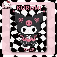 （A TOOT） Sanrio Kuromi Ipad เคส Air3/2 Mini6ใสถุงลมนิรภัยหรูหรากรณีหลายรุ่น10.2นิ้ว Ipad Pro 11สามพับกรณี