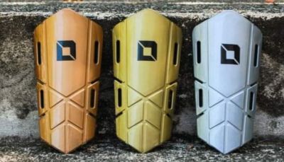 สนับแข้ง OPTION "MEDAL" (SHIN PAD GUARDS)#ขนาดฟรีไซส์