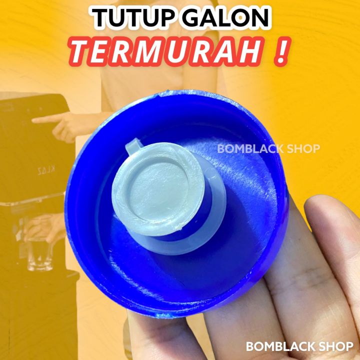 Tutup Galon Tutup Aqua Galon Penutup Galon Dispenser Anti Tumpah biru ...