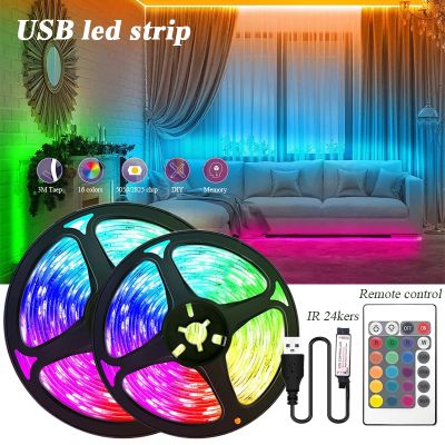LED Strip Light Bluetooth 24keys Remote Tape for Room Decoration TV Backlight 3535 Lamp for Christmas Gifts 1M 2M 3M 4M 5M 10M LED Strip Lighting