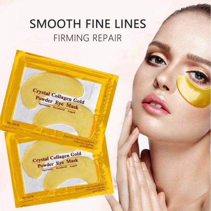 Gold Collagen Eye Mask AntiAging Dark Circles Aging Wrinkle Under Mask