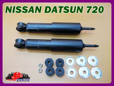 NISSAN DATSUN 720 FRONT SHOCK UP SET "BLACK" SET PAIR  // โช๊คอัพหน้า โช๊คคู่หน้า ดัสสัน720 "สีดำ" สินค้าคุณภาพดี