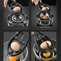 Stainless Steel Egg Opener Breaker Egg Scissors Manual Egg Tools Eggshell Cracker Cutter Yolk Separator Tools For Kitchen