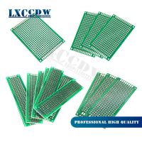 【YF】♕◙  4pcs 5x7 4x6 3x7 2x8 cm 5x7 4x6 3x7 2x8 double Side prototype pcb Board for Ardui