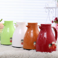 【cw】500ml 1000ml Mini Small European Style Cartoon Coffee Thermos Flask Glass Liner Vacuum Pot Kettle Thermal Water Bottle White Red ！