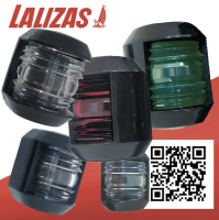 LALIZAS JUNIOR 7 Port - Starboard - Stern - Masthead - Bicolor Lights โคมไฟเรือเดิน รุ่น "Junior 7"