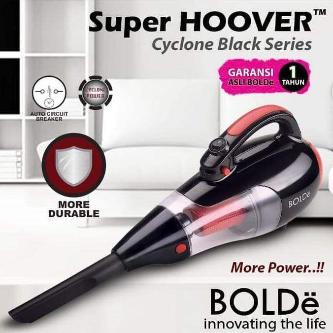 BOLDe Vacuum & Blow Cleaner Super Hoover Cyclone BLACK EDITION