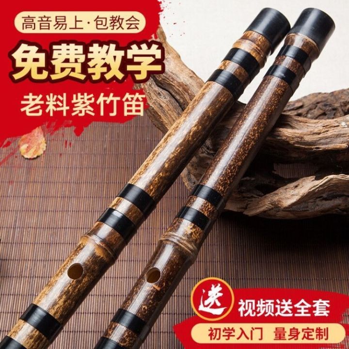 beginners-purple-bamboo-flute-senior-professional-playing-flute-adult-children-f-g-student-portal-female-antique-jade-flute