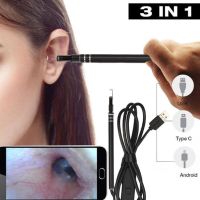 ไม้แคะหูกล้องส่องตรวจหู Ear Wax Removal Endoscope ที่ทำความสะอาดหูกล้อง Endoscope