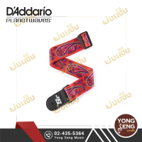 สายสะพายกีตาร์ Planet Waves (JS -Paisley Red) รหัส 50JS12 (Yong Seng Music)