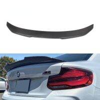 PSM style carbon fiber primer black color spoiler for BMW 2 Series F22 F87 M2 2014-2019 M235i M240i 218i 220i 228i Cables