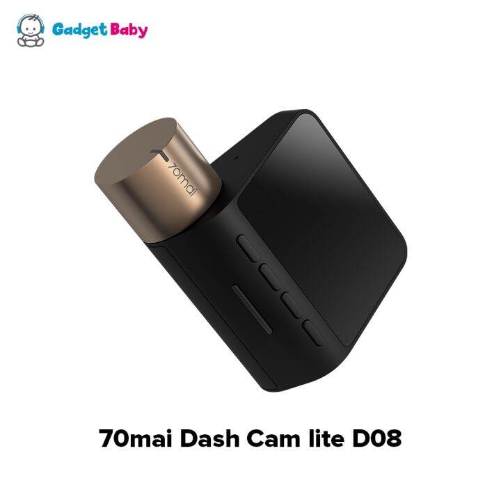 70mai Dash Cam Lite Midrive D08 1080 Full HD WRD Technology App Control ...