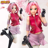 Model โมเดล Figure ฟิกเกอร์ จากการ์ตูนเรื่อง Naruto Gals Shippuden นารูโตะ ชิปปุเดง นินจาจอมคาถา โอ้โฮเฮะ ตำนานวายุสลาตัน Uchiha Sakura Haruno ฮารุโนะ ซากุระ Ver Anime อนิเมะ การ์ตูน มังงะ คอลเลกชัน ของขวัญ New Collection Doll ตุ๊กตา manga