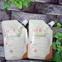 2 ซอง เบบี้เฮอ  HER  NATURAL TAMARIND SCRUB &amp; MASK  ครีมพอก  ขัดผิว  เนื้อมะขามแท้  ปริมาณสุทธิ 50 กรัม