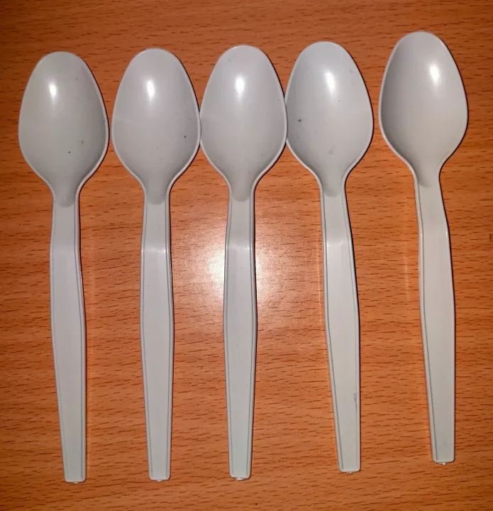 HALF (1/2) KILO DISPOSABLE PLASTIC SPOON Lazada PH