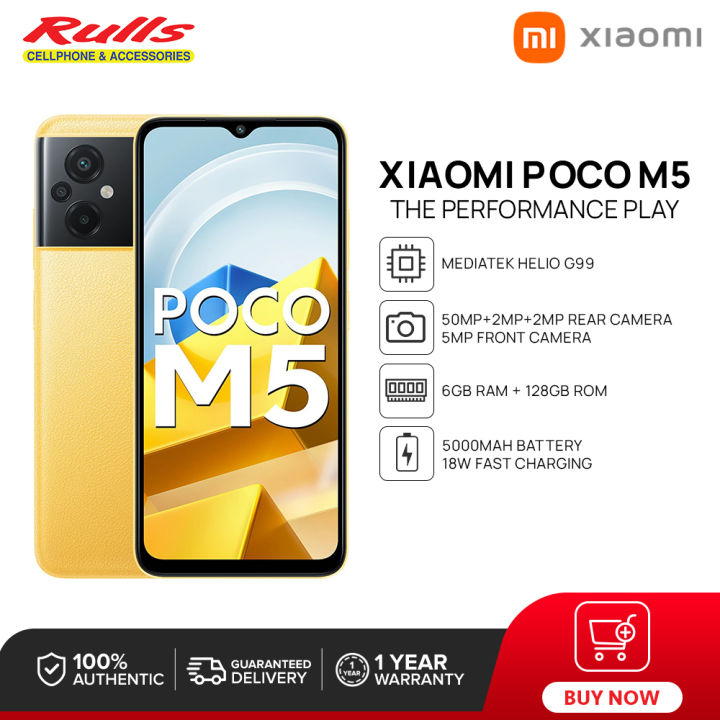 Xiaomi Poco M5 Smartphone 6gb Ram128gb Rom Mediatek Helio G99 50mp Triple Camera 90hz 6 4098