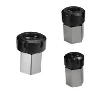 1PCS Hard Steel Hex Collet Chuck Block Chuck Collet Holder for Lathe Engraving Machine