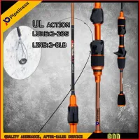 Pipeliness fishing rod spinning/casting lure rod UL Action lure:2-20g line:28lbs length 1.68M/1.8Mcarbon fiber material cheap fishing rod Applicable to all waters 2pcs