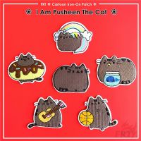 ☸ I Am Pusheen The Cat：Leisure Time - Cute Cartoon Iron-On Patch ☸ 1Pc DIY Sew on Iron on Badges Patches 5211028♘✳┅