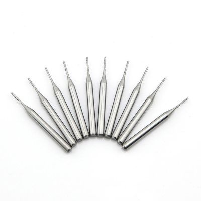 【hot】☄▩✳ 10pcs CED-0.8mmCEL-9mm Tungsten Carving Machine PCB Milling Cutter BitsCNC Engraving