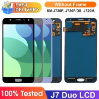 ┇✻ J720 Display Screen for Samsung Galaxy J7 Duo J720 J720F LCD Display Touch Screen Digitizer Assembly Replacement