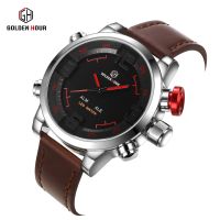 Multifunctional sports watch male student electronic watch mens watch Japanese mens watch 【QYUE】