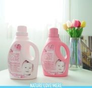 Nước giặt nước xả quần áo cho bé hương Cherry Nature Love Mere Hàn Quốc