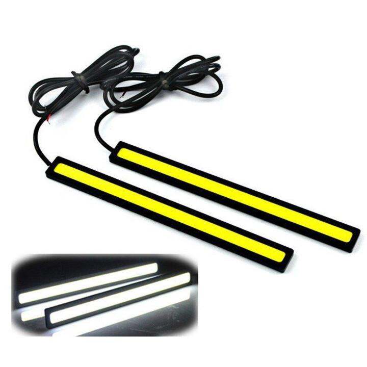 2pcs-waterproof-12v-led-cob-car-auto-drl-driving-daytime-running-lamp-fog