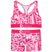 zhcth 2022 New Ethika Women pink breast cancer awareness Underwear Ethika 2 Piece Set Bomber Ethika