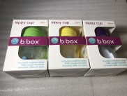 Bình tập uống nước đơn màu BBox Sippy Cups, Úc 240ml cho trẻ từ 6 tháng