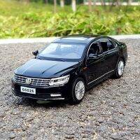 ของเล่นขนาดใหญ่ Passat VW Volkswagen Diecast โมเดลรถ6ประตูที่สามารถเปิดได้หุ่นโลหะเสียงและแสงดึงกลับรถของเล่นเอสยูวีสำหรับเด็ก