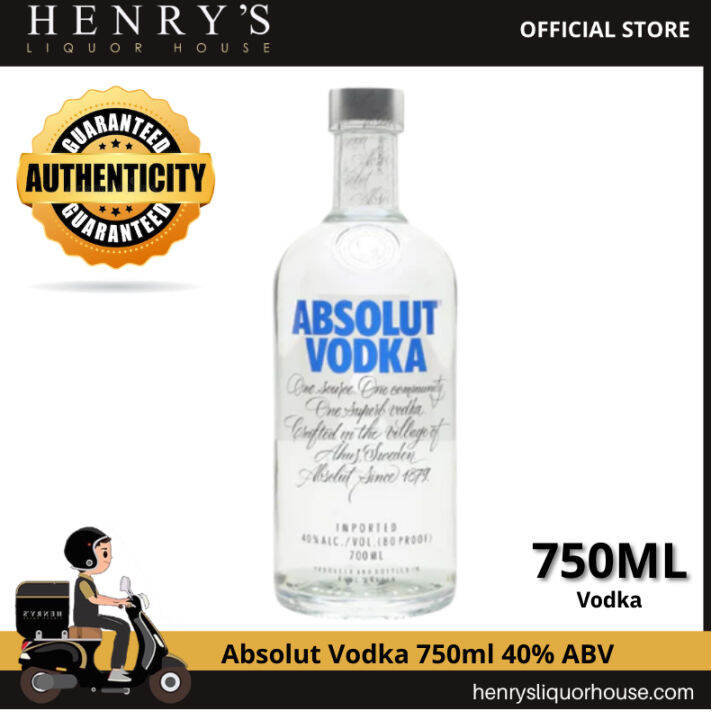 Absolut Vodka 700ml 40 ABV Lazada PH