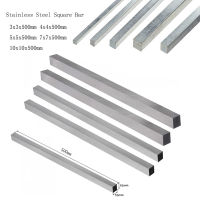 304 STAINLESS STEEL SQUARE BAR ROD 3*3 4*4 5*5 7*7 10*10mm 50cm 20"