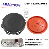 OEM HWATPS: วาล์วพีวีซีเครื่องยนต์รถ11127521086ชุดซ่อมแซมฝาครอบด้วยเมมเบรนสำหรับ BMW E46 M56 325I 330I 325Ci 2001-2006 7521086