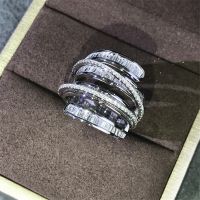 สำหรับผู้หญิงแหวนแหวนแต่งงานแหวนหมั้น925เงินสเตอร์ลิงสำหรับเครื่องประดับเจ้าสาวสำหรับปาร์ตี้
