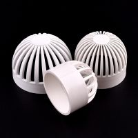 2-20Pcs PVC Vent Cap Fish Tank Permeable Seafood pool Overflow Pipe Fittings Filter Isolation Aquarium Pipe Fittings