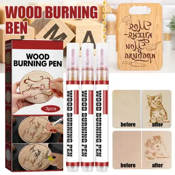 Wood Burning Pen Scorch Burned Marker Pyrography Pens for DIY