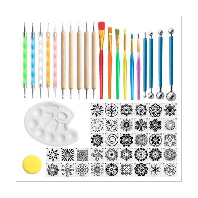 Mandala Dotting Tools Art Supplies Rock Dot Stencils for Painting Tool Set Craft Kits for Nail Mandala Arts Drawing