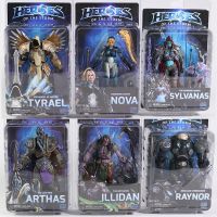 NECA Heroes of The Storm Sylvanas Tyrael Illidan NOVA Raynor 7 Scale Action Figure Collectible Model Toy