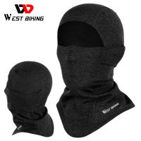 WEST BIKING Winter Sport Cycling Cap Bike Full Face Mask Neck Warmer Men Women Scarf Ski Bicycle Motocycle Fleece Head Cap Hat