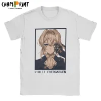 Violet Evergarden Japanese Anime Manga T-shirts Men Novelty Cotton Tee Shirt Crew Neck Short Sleeve T Shirts 4xl 5xl 6xl Clothes - T-shirts - AliExpress