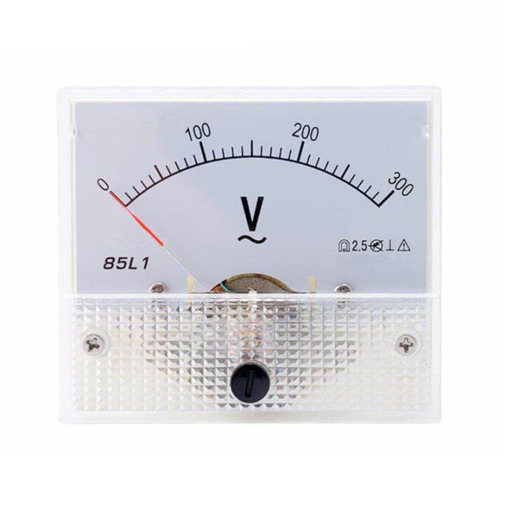 1pc-85l1ตัวชี้มาตรวัดแรงดันไฟฟ้า-ac-class-2-5แรงดันไฟฟ้าอนาล็อกโวลต์มิเตอร์แผงมิเตอร์