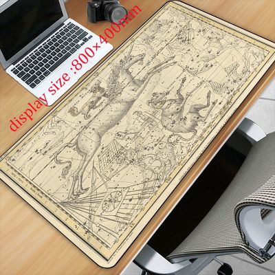 ▽✺☞ Ancient constellations HD Art Printing XXL Mouse PadGamer Accessory Hot LargeDesk Pad Computer Lock Edge Keyboard Non-slip Mat