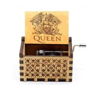 Freddie Mercury Music Box / Bohemian Rhapsody Music Box / Queen Music Box/ Wooden Engraved Music Box Freddie Mercury Fan Gift