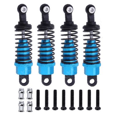 2/4Pcs Aluminum Shock Absorber Assembled Replacement for 1/18 WLtoys A959 RC Car A969 A979 K929 A949-55 Upgrade Parts Electrical Connectors