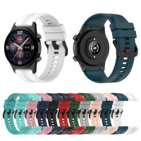 สายนาฬิกาข้อมือซิลิโคนสำหรับ Huawei Honor Watch Gs3/Xiaomi Redmi Watch S1สมาร์ทวอทช์สายรัดข้อมือ22มม.