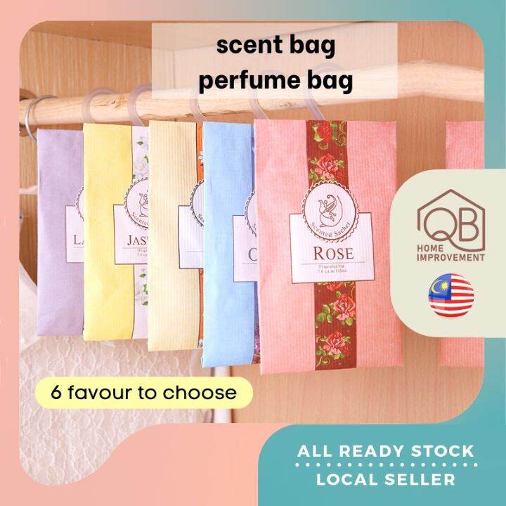 QB perfume bag scent bag air freshener wardrobe fragrance dried flower