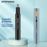 ZZOOI Lithium ion electric male nose eyebrow trimmer mens razor nose hair remover