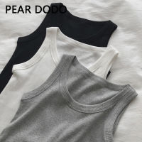 PEAR DODO เสื้อกั๊กเกาหลีแบบสลิมยืดหยุ่นได้,เสื้อกั๊กสวมใส่ภายนอก