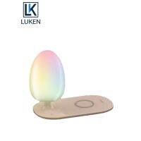 Luken 3 In 1 โคมไฟตั้งโต๊ะ LED ไร้สาย ชาร์จเร็ว dkv